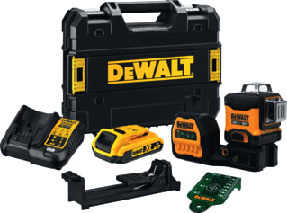 DeWalt - Laseraftekenapparaat 12/18V 3X360 Laser Grn