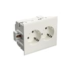 Stago - WGX-W Wandcontactdoos (WCD schakelmat.) Wcd 2-V M Sm Ral9010