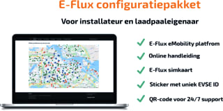 E-Flux - toebehoren/onderdelen e-mobility CONFIGPAKKET INST.