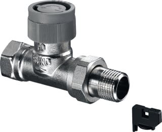 Oventrop - AQ Radiatorafsluiter Aqh Recht Dn15 Mf