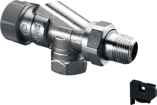 Oventrop - AQ Radiatorafsluiter Aqh Axial Dn15 Mf
