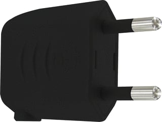 Kopp - Stekker/contrastekker zonder aarde Stekker Euro 2,5A 2-Pack