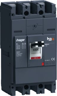 Hager - H3+ Lastscheider Vermsch P630 3P 630A Btaan
