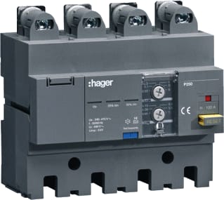 Hager - H3+ Aardlekblok Aardlklmnt Hbt100H