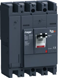 Hager - H3+ Lastscheider Vermsch P630 4P 630A Btaan