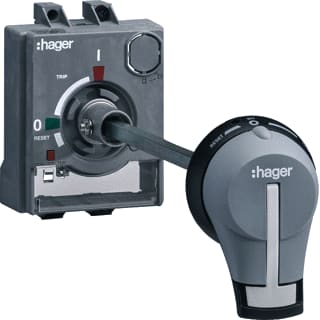 Hager - H3+ Deurkoppeling schakelaar Draaibediening Hxs031H