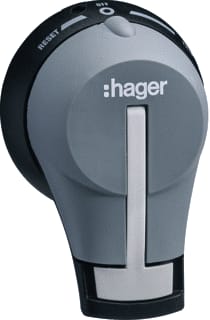 Hager - H3+ Deurkoppeling schakelaar draaibediening hxs901h