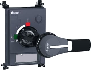 Hager - H3+ Deurkoppeling schakelaar Draaibediening Hxw031H
