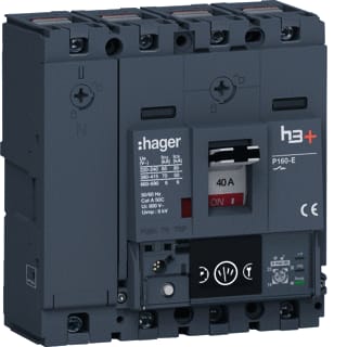 Hager - H3+ Vermogensschakelaar vermogensautomaat hes041nc