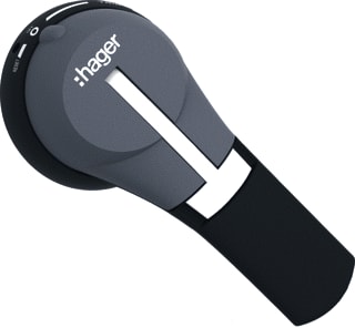 Hager - H3+ Deurkoppeling schakelaar vermogensautomaat hxw901dc