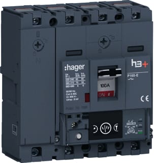 Hager - H3+ Vermogensschakelaar vermogensautomaat hes101nc