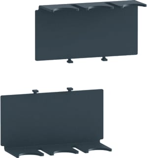 Hager - H3+ Toeb./onderd. laagsp.-schakeltechn. aardpl aansluitst p160 3p