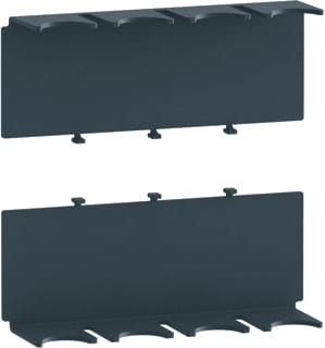 Hager - H3+ Toeb./onderd. laagsp.-schakeltechn. aardplt aansluitst p160 4p