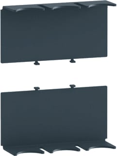Hager - H3+ Toeb./onderd. laagsp.-schakeltechn. aardplt aansluitst p250 3p