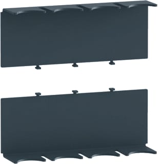 Hager - H3+ Toeb./onderd. laagsp.-schakeltechn. Aardplt Aansluitst P250 4P