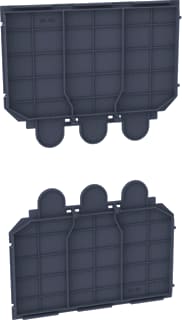 Hager - H3+ Toeb./onderd. laagsp.-schakeltechn. aardplt vrsprdngst p630 3p