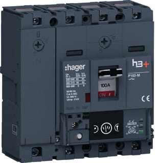 Hager - H3+ Vermogensschakelaar vermogensautomaat hms101nc