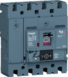 Hager - H3+ Vermogensschakelaar vermogensautomaat hmt041nr
