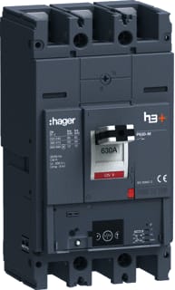 Hager - H3+ Vermogensschakelaar vermogensautomaat hmw630nr