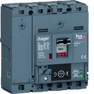 Hager - H3+ Vermogensschakelaar vermogensautomaat hns161nc
