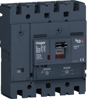 Hager - H3+ Vermogensschakelaar Vermogensautomaat Hnt101Dr