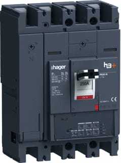 Hager - H3+ Vermogensschakelaar Vermogensautomaat Hnw251Jr