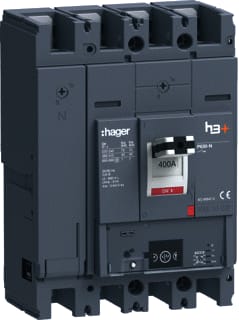 Hager - H3+ Vermogensschakelaar vermogensautomaat hnw401nr