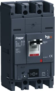 Hager - H3+ Vermogensschakelaar vermogensautomaat hnw630nr