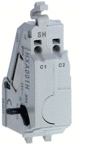 Hager - H3+ Beveiligingsunit vermogensschak. Uitschakspl 24 Vdc Hxa001H