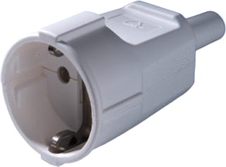 Martin Kaiser - 534 Koppelcontactstop (geaard) Koppcontst Ra 10A Thm Wit