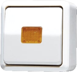Jung - AP600 Installatieschakelaar Schak 2Polig Controle Opb