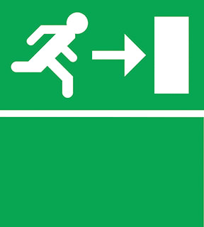 Eaton Blessing - Basic Pictogram noodverlichting plexkit basic a+z