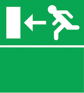 Eaton Blessing - Basic Pictogram noodverlichting plexkit basic b+z