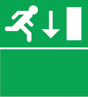 Eaton Blessing - Basic Pictogram noodverlichting plexkit basic c+z