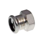 VSH - XPress RVS 304 Fitting met 2 aansluitingen Rvs 304 Overgang 18Xrp1/2