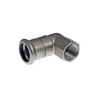 VSH - XPress RVS 304 Fitting met 2 aansluitingen Rvs 304 Knie 90° 28Xrp1
