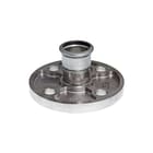 VSH - XPress RVS 304 Fitting met 2 aansluitingen Rvs 304 Flenskop 35