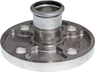VSH - XPress RVS 304 Fitting met 2 aansluitingen Rvs 304 Flenskop 54
