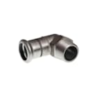 VSH - XPress RVS 304 Fitting met 2 aansluitingen Rvs 304 Kniekop 90 22Xr3/4