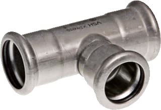 VSH - XPress RVS 304 Fitting met 3 aansluitingen Rvs 304 T 28X28X28