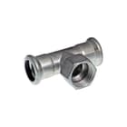 VSH - XPress RVS 304 Fitting met 3 aansluitingen Rvs 304 T 15Xrp1/2X15