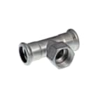 VSH - XPress RVS 304 Fitting met 3 aansluitingen Rvs 304 T 22Xrp1/2X22