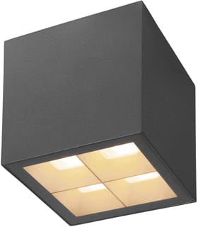 SLV - Cube Plafond-/wandarmatuur S-Cube Plaf Ant 2700/3K Ph