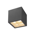 SLV - Cube Plafond-/wandarmatuur S-Cube Plaf Ant 2700/3K Ph