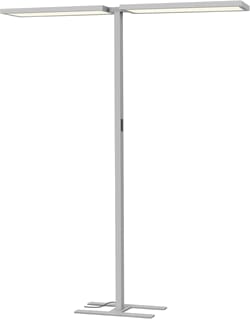 SLV - Worklight Staande lamp workl p st grijs 150w 4k