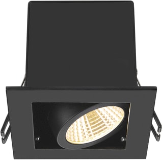 SLV - Kadux Downlight/spot/schijnwerper Single Vierk Zw3K