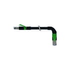 MURR - Patchkabel twisted pair v industrie m90 pur 1x4xawg22 zw 1m