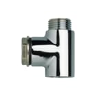 Thermic - Fitting met 3 aansluitingen verchroomd t-stuk xd