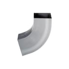 Rheinzink - Classic Vierkante fitting met 2 aansluit. Bocht 80X80 72Gr