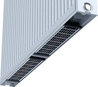Stelrad - Compact Vento Radiator (paneel) vent. ondersteun. comp vent h0900 t22 l1200